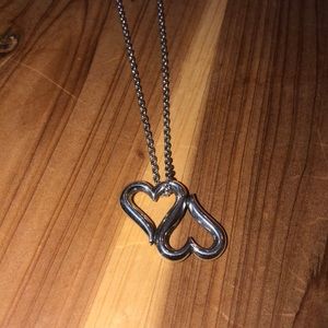 James Avery Heart to Heart necklace and chain